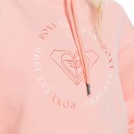 Sweat à Capuche Rose Femme Roxy Stoked Brushed vue 3