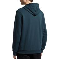 Sweat à Capuche Bleu Canard Puma Smlogo vue 2