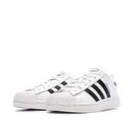 Superstar Baskets Blanc/Noir Mixte Adidas vue 6
