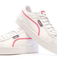 Baskets Blanches/Roses Fille Puma Jada vue 7