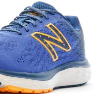 Chaussures de Running Bleu/Orange Homme New Balance 680v7 vue 7