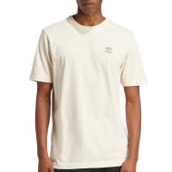 T-Shirt Beige Homme Adidas Trefoil pas cher