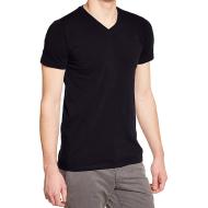 T-Shirt Noir Homme Teddy Smith Tawax