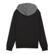 Sweat Noir/Gris Garçon Puma Hoodie vue 2