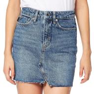 Jupe en Jean Bleu Femme Superdry Mini Skirt pas cher