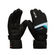 Gants de Ski Noir/Bleu Garçon/Fille Cairn Styl pas cher
