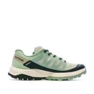Chaussures de randonnée Vert Femme Salomon Outrise vue 2