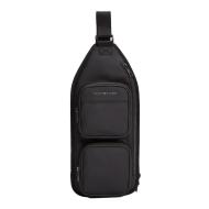 Sac à bandoulière Noir Homme Tommy Hilfiger Repreve Sling pas cher