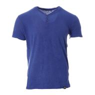 T-shirt Bleu Royale Homme Paname Brothers TAZIO