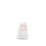 Baskets Blanc/Rose Femme Adidas Court Silk vue 3