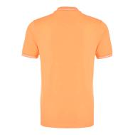 Polo Orange Fluo Homme Kappa Ezio vue 2