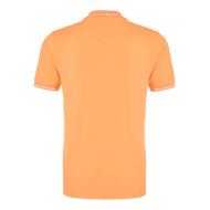 Polo Orange Fluo Homme Kappa Ezio vue 2