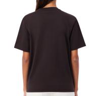 T-shirt Marron Foncé Femme Lacoste TF7215 vue 2