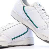 Baskets Blanches Mixte Conti Adidas Continental 80 vue 7