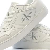 Baskets Blanches Homme Calvin Klein Jeans Cupsole Low vue 7