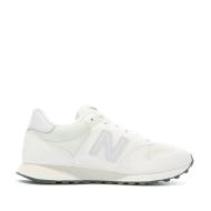 Basket Blanche/Verte pale Femme New Balance 500 vue 2