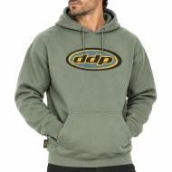 Sudadera con capucha verde para hombre DDP 1DD barato