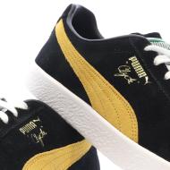 Baskets Noir/Jaune Mixte Puma Clyde OG vue 7