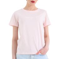 T-Shirt Rose clair Femme Pepe jeans Pjl L