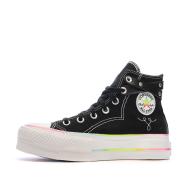 Baskets Noires Femme Converse Chuck Taylor All Star Lift A10218C pas cher