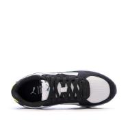 Baskets Noires/Blanches/Turquoises Garçon Puma Graviton vue 4