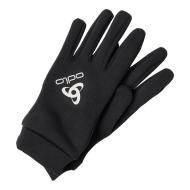 Gants Noir Odlo Gloves Full Finger Stretchfleece Liner pas cher