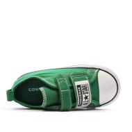 Baskets Vertes Garçon Converse All Star Sketch vue 4