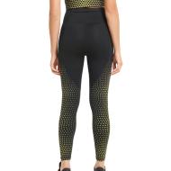 Legging Noir/Jaune Femme Puma Wais 7/8 vue 2