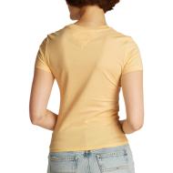 T-shirt Jaune Femme Tommy Hilfiger Night Navy vue 2