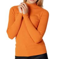 Pull Orange Femme JDY Highneck pas cher