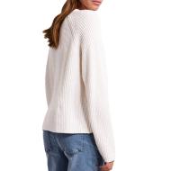 Cardigan Écru Femme Pieces Pcosilla vue 2