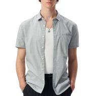 Chemise Bleu à Motifs Homme Teddy Smith Cut 10711556D