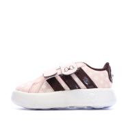Baskets Rose Bébé Fille Adidas Minnie Grand Court pas cher