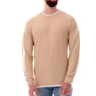Pull Jaune/Blanc Homme Jack & Jones Jortwinn