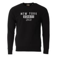 Sweat Noir Homme Schott 752 pas cher