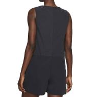 Combishort Noire Femme Nike Romper vue 2