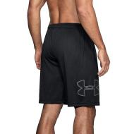 Short Noir Homme Under Armour Tech Graphic vue 2