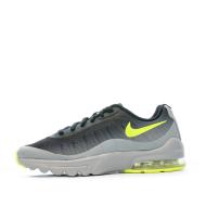Baskets Grise/Jaune Fluo Garçon Nike Air Max Invigor pas cher
