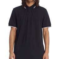 Polo Noir Homme Dc shoes Coldbrew pas cher