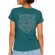 Grünes T-Shirt für Mädchen „Le Temps Des Cerises“ Remus Ansicht 2