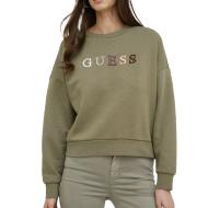 Sweat Kaki Femme Guess Bluza pas cher