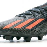 Chaussures de foot Noires Homme Adidas X Speedportal.2 FG vue 7