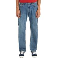 Jean 555 Bleu Homme Levi's Relaxed Straight Med Indig pas cher
