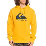 Sudadera amarilla para hombre Quiksilver Biglogohood