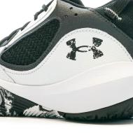 Chaussures de Basketball Blanc/Noir Mixte Under Armour Lockdown 6 vue 7