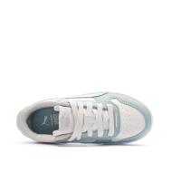 Baskets Blanches/Vert Fille Puma Carina 04 vue 4