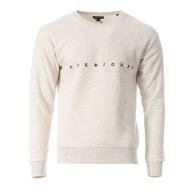 Sweat Blanc Chiné Homme Jack & Jones Hagen Big