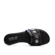 Sandales Noir Femme Replay Nairobi Mule vue 4