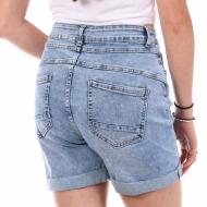 Short Bleu Clair Femme Monday Premium Long Medium vue 2