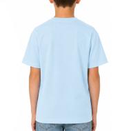T-Shirt Bleu Clair Garçon Paname Brothers Poly Indigo vue 2